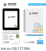Globe  Business Logo, Tab App, Diary PVC Employee Card and USB Brand Stationary Package Design Vector Template. Стоковая иллюстрация, агентство Ingram Publishing / Фотобанк Лори