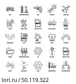 25 Business Concept Mix Line Icon set. Стоковая иллюстрация, агентство Ingram Publishing / Фотобанк Лори