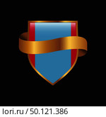 Mongolia flag Golden badge design vector. Стоковая иллюстрация, агентство Ingram Publishing / Фотобанк Лори