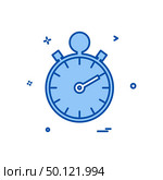 Stop watch icon design vector. Стоковая иллюстрация, агентство Ingram Publishing / Фотобанк Лори