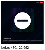 minus icon. Стоковая иллюстрация, агентство Ingram Publishing / Фотобанк Лори