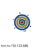 aim archery focus goal success target icon vector design. Стоковая иллюстрация, агентство Ingram Publishing / Фотобанк Лори