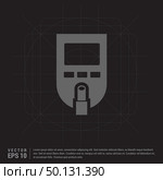 Diabetes Glucometer Icons. Стоковая иллюстрация, агентство Ingram Publishing / Фотобанк Лори