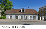 Дом Ермолиных (градоформирующий объект). Город Киров, Преображенская улица, 21. Редакционное фото, фотограф Алексей Иванов / Фотобанк Лори