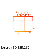 Giftbox icon design  vector . Стоковая иллюстрация, агентство Ingram Publishing / Фотобанк Лори