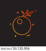 Bomb icon design vector. Стоковая иллюстрация, агентство Ingram Publishing / Фотобанк Лори