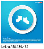 Icon socks. Стоковая иллюстрация, агентство Ingram Publishing / Фотобанк Лори