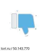 Dislike icon design vector . Стоковая иллюстрация, агентство Ingram Publishing / Фотобанк Лори
