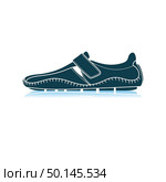 Moccasin Icon. Shadow Reflection Design. Vector Illustration. Стоковая иллюстрация, агентство Ingram Publishing / Фотобанк Лори