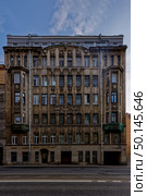 Доходный дом Фурсиной, 1903. Архитектор: Василий Иванович Шене. Санкт-Петербург, Херсонская улица, дом 19. Редакционное фото, фотограф Александр Селезнев / Фотобанк Лори