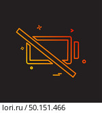 Empty battery icon design vector. Стоковая иллюстрация, агентство Ingram Publishing / Фотобанк Лори