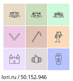 axe, tree , grave , halloween , rip , graveyard , horror , pumpkin , grave , cross , bat , scary , scare , candy , rip , horror , night , spider , icon, vector, design,  flat,  collection, style, creative,  icons. Стоковая иллюстрация, агентство Ingram Publishing / Фотобанк Лори