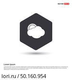 Sun Cloud Icon. Стоковая иллюстрация, агентство Ingram Publishing / Фотобанк Лори