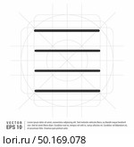 Align text icon. Стоковая иллюстрация, агентство Ingram Publishing / Фотобанк Лори