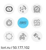 gear , setting , stopwatch , Watch , time , clock , alaram , day , timers , icon, vector, design,  flat,  collection, style, creative,  icons , setting , gear , . Стоковая иллюстрация, агентство Ingram Publishing / Фотобанк Лори