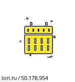 Calender icon design vector. Стоковая иллюстрация, агентство Ingram Publishing / Фотобанк Лори