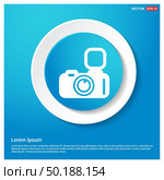 Photo camera icon . Стоковая иллюстрация, агентство Ingram Publishing / Фотобанк Лори