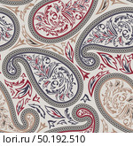 Oriental cucumbers seamless vector pattern.  For easy making seamless pattern just drag all group into swatches bar, and use it for filling any contours. Стоковая иллюстрация, агентство Ingram Publishing / Фотобанк Лори