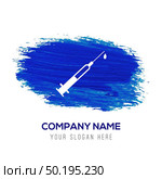 Syringe (Injection) icons - Blue watercolor background. Стоковая иллюстрация, агентство Ingram Publishing / Фотобанк Лори