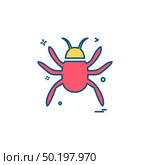 Insects icon design vector . Стоковая иллюстрация, агентство Ingram Publishing / Фотобанк Лори