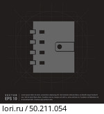 Contact book icon. Стоковая иллюстрация, агентство Ingram Publishing / Фотобанк Лори