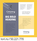 Bomb Business Company Poster Template. with place for text and images. vector background. Стоковая иллюстрация, агентство Ingram Publishing / Фотобанк Лори