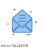 Envelope icon design vector. Стоковая иллюстрация, агентство Ingram Publishing / Фотобанк Лори