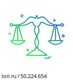Libra icon design vector. Стоковая иллюстрация, агентство Ingram Publishing / Фотобанк Лори