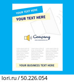 Volume  Title Page Design for Company profile ,annual report, presentations, leaflet, Brochure Vector Background. Стоковая иллюстрация, агентство Ingram Publishing / Фотобанк Лори