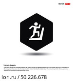 Hurdling Icon. Стоковая иллюстрация, агентство Ingram Publishing / Фотобанк Лори