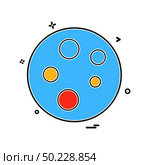 molecule icon vector design. Стоковая иллюстрация, агентство Ingram Publishing / Фотобанк Лори