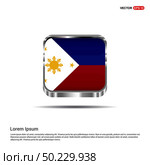 Phillipines flags design vector. Стоковая иллюстрация, агентство Ingram Publishing / Фотобанк Лори