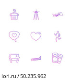 fitness, nutrious , workout , travelling, icon, vector, design,  flat,  collection, style, creative,  icons , travel , location , destination , diet , fitness plan , gym , bodybuilding , . Стоковая иллюстрация, агентство Ingram Publishing / Фотобанк Лори