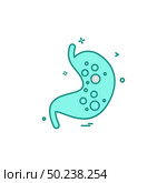Liver icon design vector. Стоковая иллюстрация, агентство Ingram Publishing / Фотобанк Лори