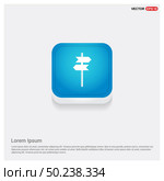 Signpost icon. Стоковая иллюстрация, агентство Ingram Publishing / Фотобанк Лори