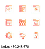 website , web , user interface , web app , internet , website , dwonloading , uploading, user design , icon, vector, design,  flat,  collection, style, creative,  icons , . Стоковая иллюстрация, агентство Ingram Publishing / Фотобанк Лори