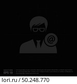 Protected user icon. Стоковая иллюстрация, агентство Ingram Publishing / Фотобанк Лори
