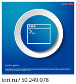 Application window interface icon. Стоковая иллюстрация, агентство Ingram Publishing / Фотобанк Лори