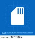 Sim Card Icon. Стоковая иллюстрация, агентство Ingram Publishing / Фотобанк Лори