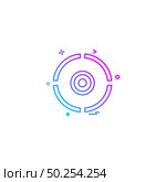 Target icon design vector. Стоковая иллюстрация, агентство Ingram Publishing / Фотобанк Лори