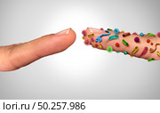 Human Infectious diseases spread hygiene concept as fingers with germ virus and bacteria spreading with illness as virus exposure concept and infected people with 3D illustration elements. Стоковое фото, агентство Ingram Publishing / Фотобанк Лори