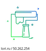  paint  roller icon vector design. Стоковая иллюстрация, агентство Ingram Publishing / Фотобанк Лори