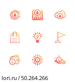 we accept , coin , graph , cloud , flag , bag, idea , wallet, ic , golem ,icon, vector, design,  flat,  collection, style, creative,  icons. Стоковая иллюстрация, агентство Ingram Publishing / Фотобанк Лори