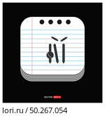 Cricket Bails Icon - Free vector icon. Стоковая иллюстрация, агентство Ingram Publishing / Фотобанк Лори