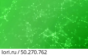 Global world network and communication technology for internet business on a green background. Blockchain network connection structure, data digital background.. Blockchain network technology futuristic abstract green background. Стоковое фото, агентство Ingram Publishing / Фотобанк Лори
