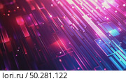 Dynamic Light Patterns Create Vibrant Visuals for Digital Presentations. Стоковое AI-видео, аниматор Юлия Гапеенко / Фотобанк Лори