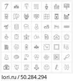 Pack of 49 Universal Line Icons for Web Applications wedding, diamond, paint, down, indent Vector Illustration. Стоковая иллюстрация, агентство Ingram Publishing / Фотобанк Лори