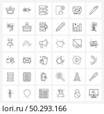 36 Editable Vector Line Icons and Modern Symbols of animal, fixes, business, bug fixes, antivirus Vector Illustration. Стоковая иллюстрация, агентство Ingram Publishing / Фотобанк Лори