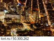 Aerial view of SOHO Chinatown in Lower Manhattan New York city New York States United States. United States Landmark Travel Destination and cityscape concept. Стоковое фото, агентство Ingram Publishing / Фотобанк Лори