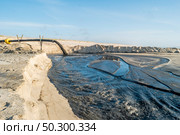Sediment transposition intervention to the Atlantic Ocean to optimize the hydrodynamic balance in Ovar, Portugal. Стоковое фото, агентство Ingram Publishing / Фотобанк Лори